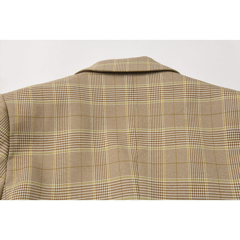 Plaid Blazer