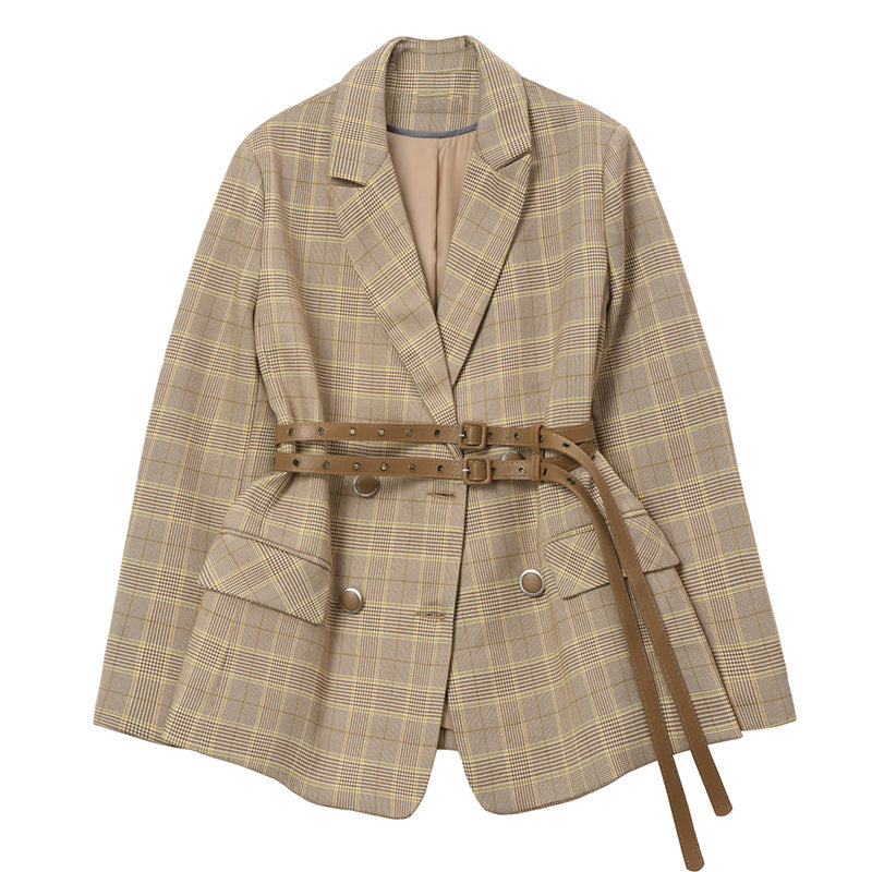 Plaid Blazer