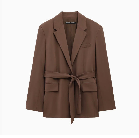Belted Blazer & Trouser Set
